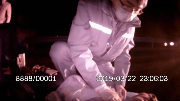 心痛！深夜高速追尾酿事故，52号站不畏险阻紧急救援！