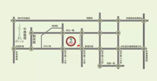 郑州中医骨伤病医院地理位置及乘车路线